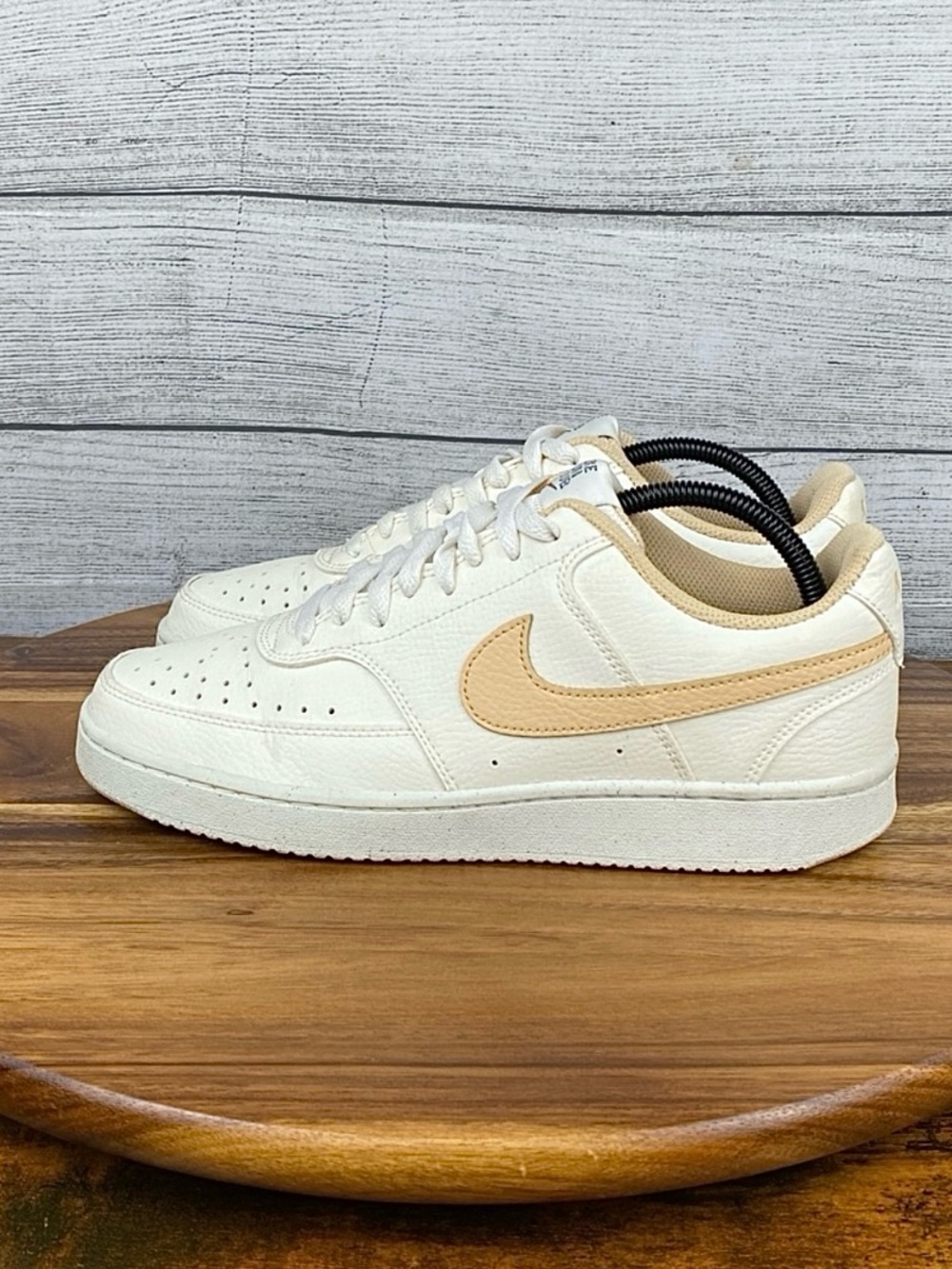 Nike Court Vision Low Next Nature Sail White Sun Club Shoes DH3158-103 Size 9.5